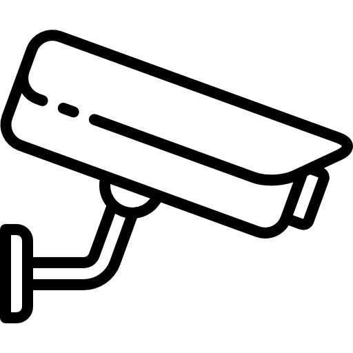 Icono de CCTV y videovigilancia