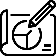 Icono de proyectos eléctricos y dimensionamiento
