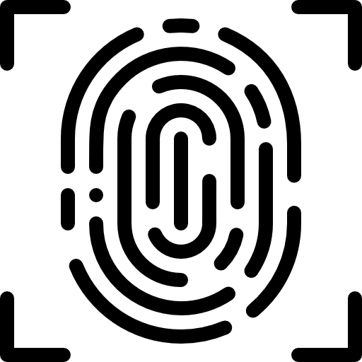 Icono de control de accesos para empresas